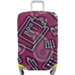 Abstract Art Pattern Design Background Luggage Cover (Large)