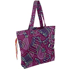 Drawstring Tote Bag 