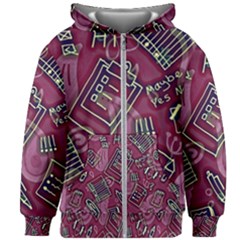 Kids  Zipper Hoodie Without Drawstring 