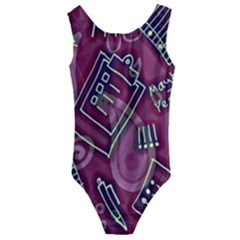 Kids  Cut-Out Back One Piece Swimsuit 