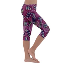 Kids  Lightweight Velour Capri Leggings  