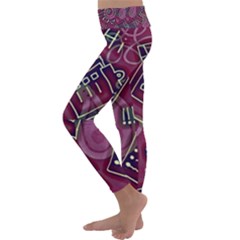 Kids  Lightweight Velour Classic Yoga Leggings 