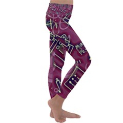 Kids  Lightweight Velour Classic Yoga Leggings 