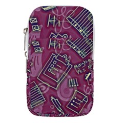 Abstract Art Pattern Design Background Waist Pouch (Small) from ArtsNow.com