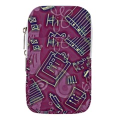 Abstract Art Pattern Design Background Waist Pouch (Large) from ArtsNow.com