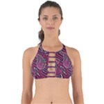 Abstract Art Pattern Design Background Perfectly Cut Out Bikini Top