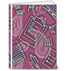 Abstract Art Pattern Design Background 5  x 7  Hardcover Notebook from ArtsNow.com