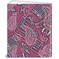 8  x 10  Softcover Notebook 