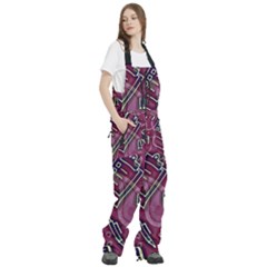 Women s Front Zip Ski And Snowboard Bib Pants 