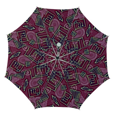 Abstract Art Pattern Design Background Automatic Folding Umbrella with Case (Medium) from ArtsNow.com