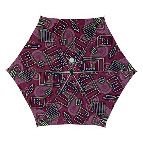 Abstract Art Pattern Design Background Automatic Folding Umbrella with Case (Small) from ArtsNow.com