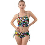 Falling Lego Bricks, Desenho, Fall, Games Mini Tank Bikini Set