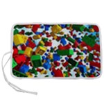 Falling Lego Bricks, Desenho, Fall, Games Pen Storage Case (S)