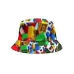 Falling Lego Bricks, Desenho, Fall, Games Inside Out Bucket Hat (Kids)