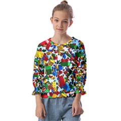 Kids  Cuff Sleeve Top 