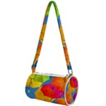 Umbrella, Colorful, Positive, Sky, Rainbow Mini Cylinder Bag