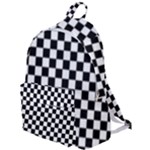 Pattern Checkered Squares Black White Pattern The Plain Backpack