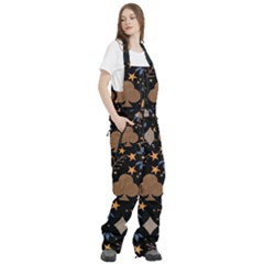 Women s Front Zip Ski And Snowboard Bib Pants 