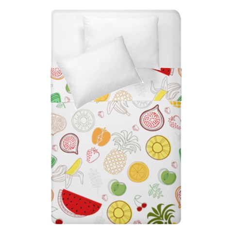 Pattern Seamless Texture Fruit Duvet Cover Double Side (Single Size) from ArtsNow.com