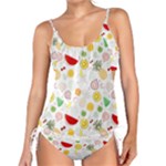 Pattern Seamless Texture Fruit Tankini Set