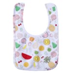 Pattern Seamless Texture Fruit Baby Bib