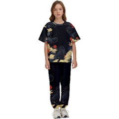 Kids  T-Shirt and Pants Sports Set 