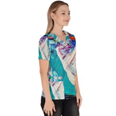 Women s V-Neck Scrub Top 