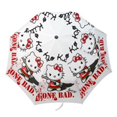 Hello Kitty Gone Bad Folding Umbrella Fashion Travel G  