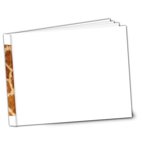 Giraffe Print	7x5 Deluxe Photo Book (20 pages) from ArtsNow.com