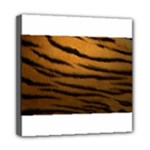 Tiger Print Dark	Mini Canvas 8  x 8  (Stretched)