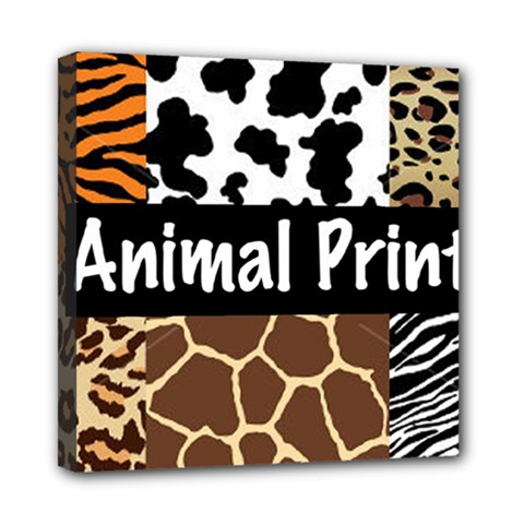 Animal Print	Mini Canvas 8  x 8  (Stretched) from ArtsNow.com