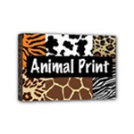 Animal Print	Mini Canvas 6  x 4  (Stretched)