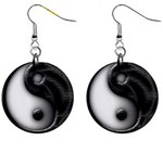 1  Dangling Button Earrings