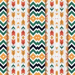 Tribal Pattern Print, Nez Perce