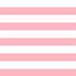 Light Pink Horizontal Stripes