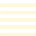 Horizontal Stripes - White and Cornsilk Yellow