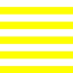 Horizontal Stripes - White and Yellow