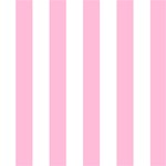 Vertical Stripes - White and Cotton Candy Pink