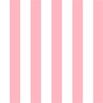 Vertical Stripes - White and Light Pink