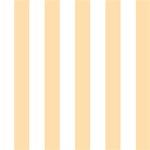 Vertical Stripes - White and Navajo White Yellow