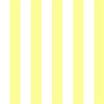 Vertical Stripes - White and Pastel Yellow