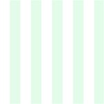 Vertical Stripes - White and Pale Green