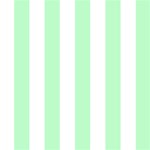 Vertical Stripes - White and Mint Green