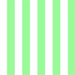 Vertical Stripes - White and Light Green