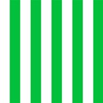 Vertical Stripes - White and Dark Pastel Green