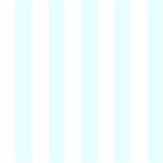 Vertical Stripes - White and Bubbles Cyan