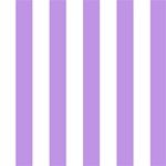 Vertical Stripes - White and Bright Lavender Violet