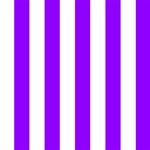 Vertical Stripes - White and Violet