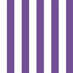 Vertical Stripes - White and Dark Lavender Violet