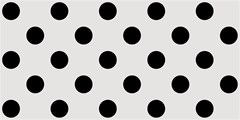 223 polka dots black on platinum gray 2400x1200